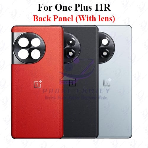 For onePlus 11R Back Panel/Backshell/ Casing +Camera Lens  With Logo-All Colors Available