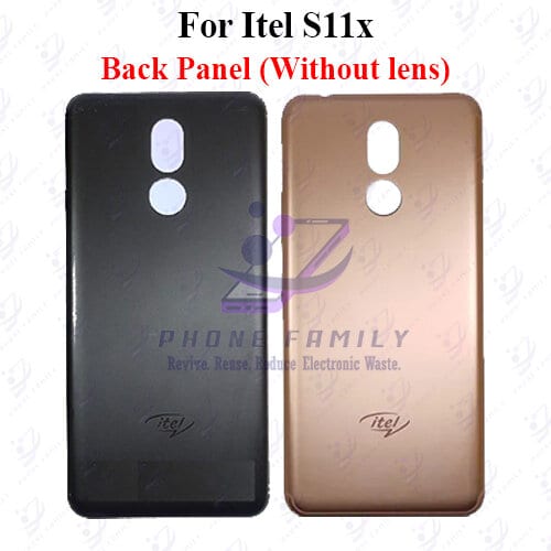 For Itel S11X Back Panel/Backshell/ Casing + Side Button With Logo-All Colors Available