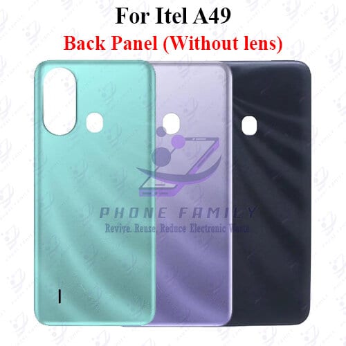 For Itel A49 Back Panel/Backshell/ Casing  With Logo-All Colors Available