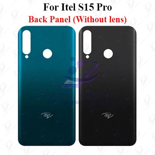 For Itel S15 Pro Back Panel/Backshell/ Casing + Side Button  With Logo-All Colors Available