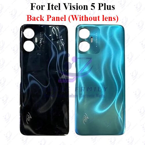 For Itel Vision 5 Plus Back Panel/Backshell/ Casing With Logo-All Colors Available
