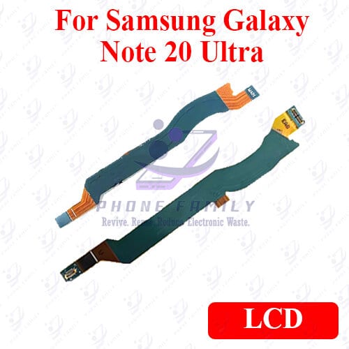 For Samsung Galaxy Note 20 Ultra 5g Main Board Connector USB Board LCD Display Flex Cable Repair Parts