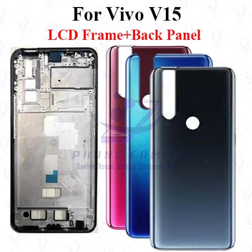 For Vivo V15 Full Body Housing ( LCD Frame + Back Panel Without Camera Glass )