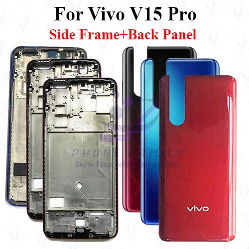 For Vivo V15 Pro vivo 1818 Full Body Housing ( LCD Frame and Back Panel With Camera Glass )