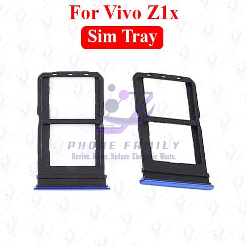 For Vivo Z1x Sim Slot /SD Card Tray /Holder Card compatible