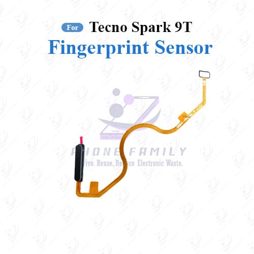 For Tecno Spark 9T Fingerprint Sensor with Flex Cable