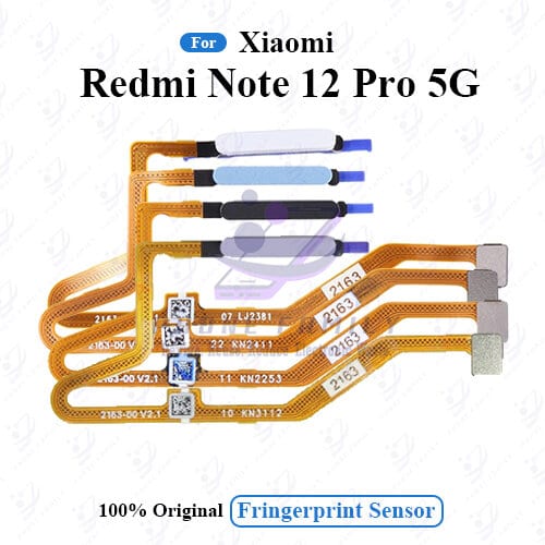For Xiaomi Redmi Note 12 Pro 5G Fingerprint Sensor with Flex Cable