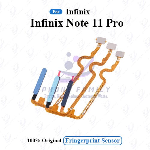 For Infinix Note 11 Pro Fingerprint Sensor with Flex Cable