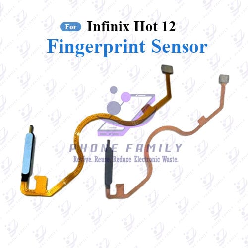 For Infinix Hot 12 Fingerprint Sensor with Flex Cable