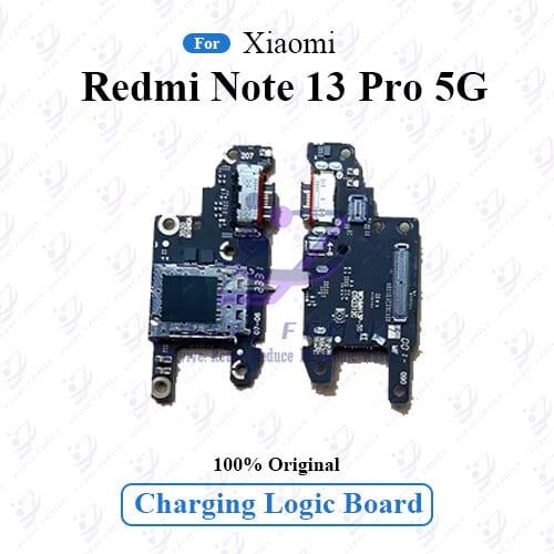 Charging Logic Board For Xiaomi Redmi Note 13 Pro 5G Charging Port USB Plug PCB Dock Connector Spare parts