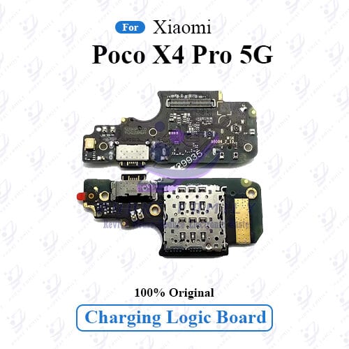 Charging Logic Board For Xiaomi Poco X4 Pro 5G Charging Port USB Plug PCB Dock Connector Spare parts