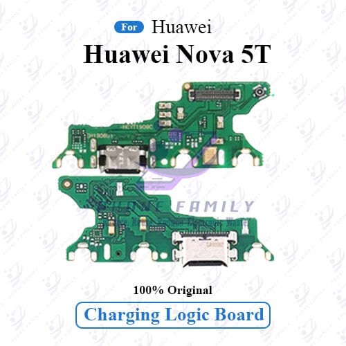 Charging Logic Board For Huawei Nova 5T Charging Port USB Plug PCB Dock Connector Spare parts