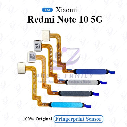 For Xiaomi Redmi Note 10 5G Fingerprint Sensor with Flex Cable