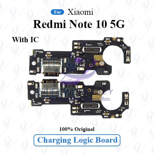 Charging Logic Board For Xiaomi Redmi Note 10 5G Charging Port USB Plug PCB Dock Connector Spare parts
