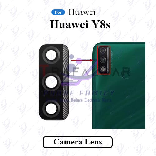 For Huawei Y8s Camera Main Glass Lens  Replacement Part