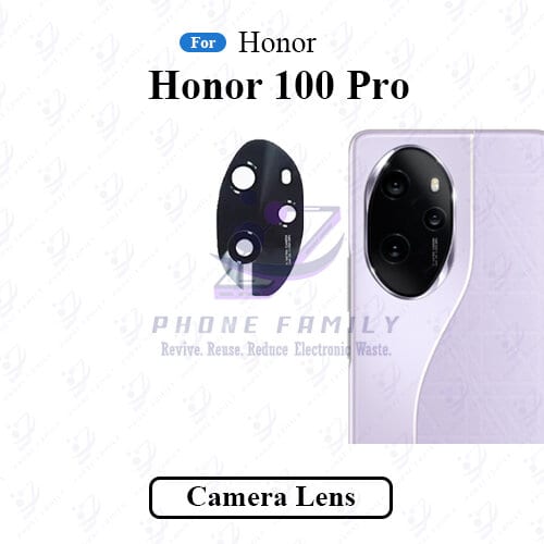 For Honor 100 Pro Camera Main Glass Lens  Replacement Part