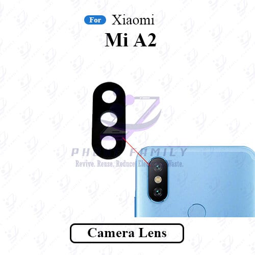 For Xiaomi Mi A2 Camera Main Glass Lens  Replacement Part
