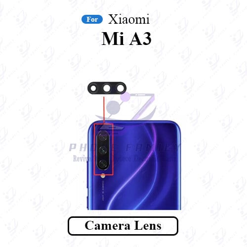 For Xiaomi Mi A3 Camera Main Glass Lens  Replacement Part