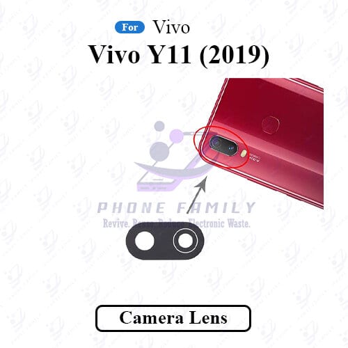 For Vivo Y11 2019 Camera Main Glass Lens  Replacement Part