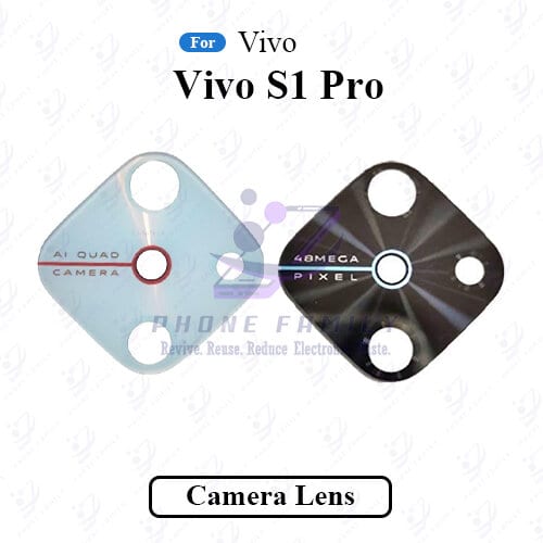 For Vivo S1 Pro Camera Main Glass Lens  Replacement Part