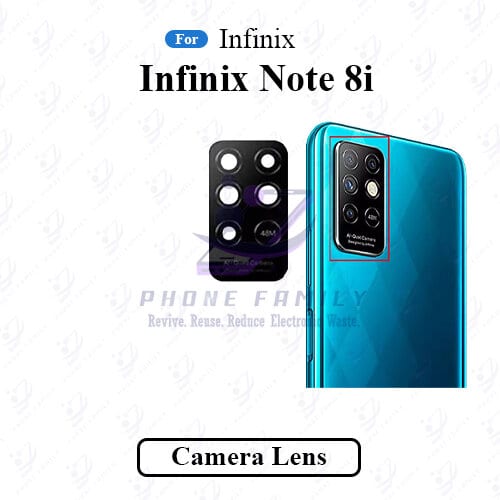 For Infinix Note 8i Camera Main Glass Lens  Replacement Part