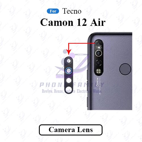 For Tecno Camon 12 Air Camera Main Glass Lens  Replacement Part
