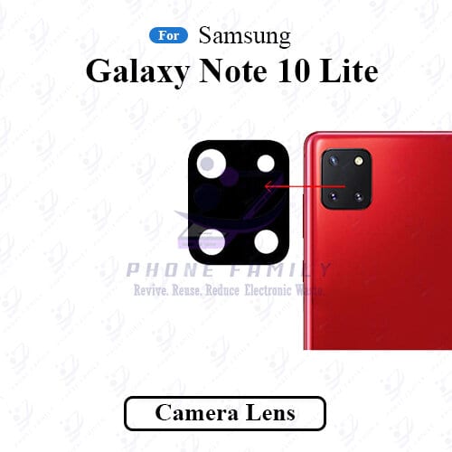 For Samsung Galaxy Note 10 Lite Camera Main Glass Lens  Replacement Part