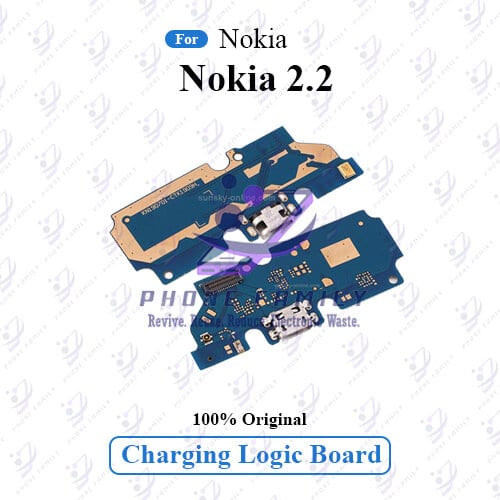 Charging Logic Board For Nokia 2.2 Charging Port USB Plug PCB Dock Connector Spare parts