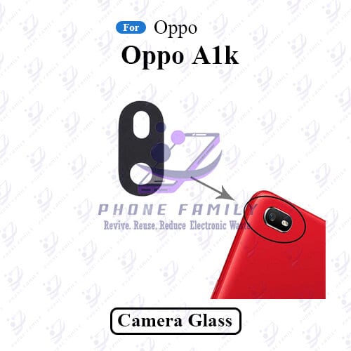 For Oppo A1K Camera Main Glass Lens  Replacement Part