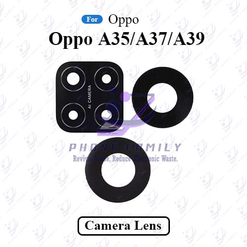 For Oppo A35 A37 A39 Camera Main Glass Lens  Replacement Part (Not Tempered Camera Glass Protector)