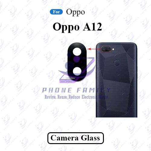 For Oppo A12 Camera Main Glass Lens  Replacement Part