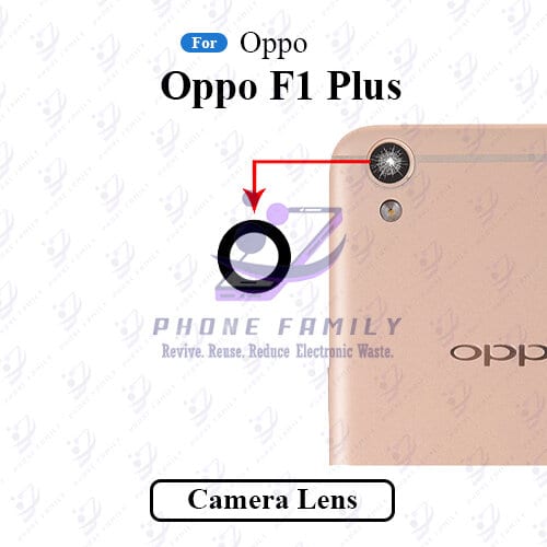 For Oppo F1 Plus Camera Main Glass Lens  Replacement Part (Not Tempered Camera Glass Protector)