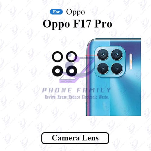For Oppo F17 Pro Camera Main Glass Lens  Replacement Part (Not Tempered Camera Glass Protector)