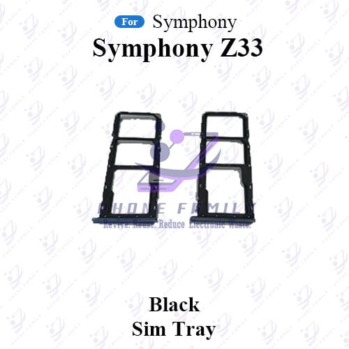 For Symphony Z33 Sim Slot /SD Card Tray /Holder Card compatible