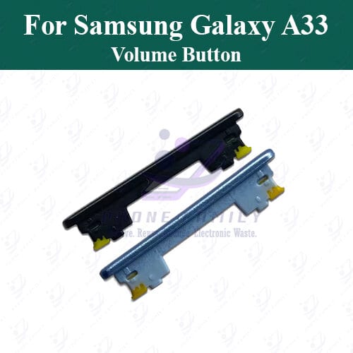Compatible with Samsung Galaxy A33 5G SM-A336 External Side Button Volume Control Button Outside Side Keys