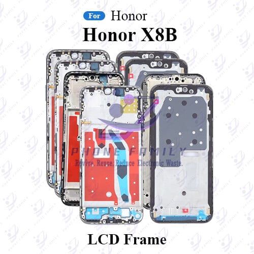 For Honor X8B Only Front LCD Frame Middle Chassis Housing