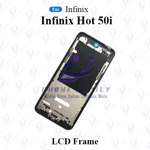 For Infinix Hot 50i Only Front LCD Frame Middle Chassis Housing