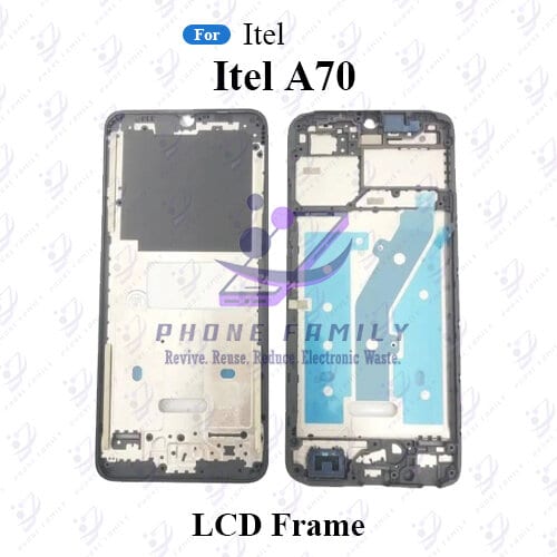 For Itel A70 Only Front LCD Frame Middle Chassis Housing
