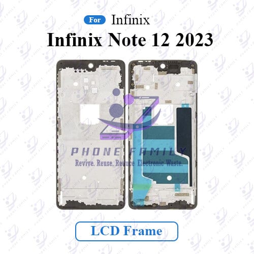 For Infinix Note 12 Front LCD Frame Middle Chassis Housing