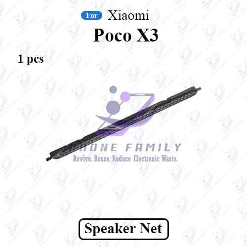 For Xiaomi Poco X3 1pcs Speaker net Anti-dust Earpiece Speaker Mesh Dust-proof Net Parts