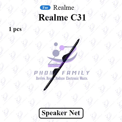 For Realme C31 1pcs Speaker net Anti-dust Earpiece Speaker Mesh Dust-proof Net Parts