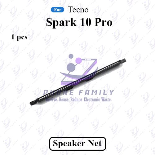 For Tecno Spark10 Pro 1pcs Speaker net Anti-dust Earpiece Speaker Mesh Dust-proof Net Parts