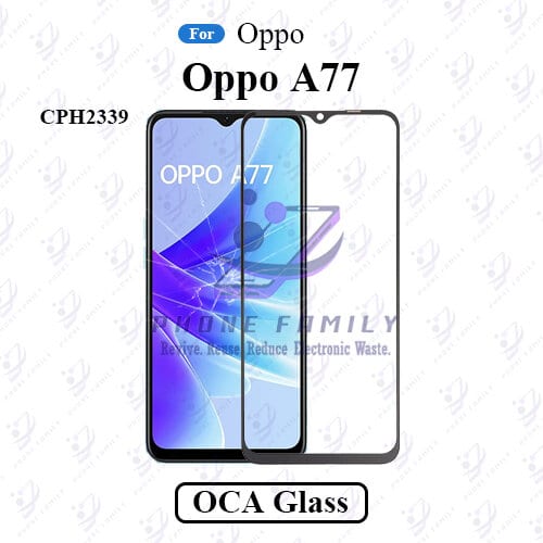 For Oppo A77 CPH2339 LCD Display Touch Screen Front Glass Lens + Lamination OCA