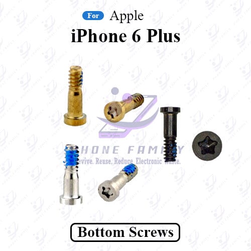 For Apple iPhone 6 Plus New Bottom Screw Pentalobe Dock Connector Screw Replacemnt Parts