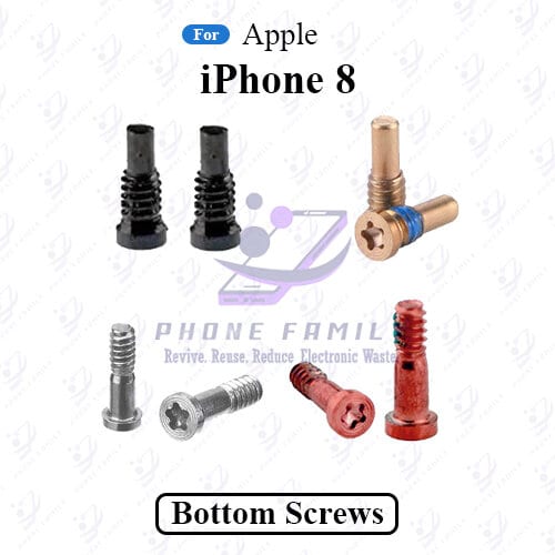 For Apple iPhone 8 New Bottom Screw Pentalobe Dock Connector Screw Replacemnt Parts