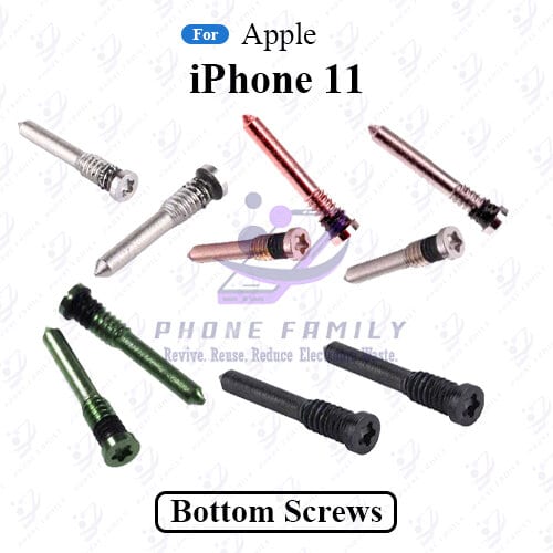 For Apple iPhone 11 New Bottom Screw Pentalobe Dock Connector Screw Replacemnt Parts