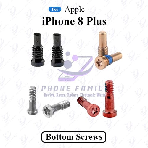 For Apple iPhone 8 Plus New Bottom Screw Pentalobe Dock Connector Screw Replacemnt Parts