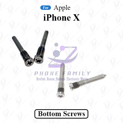 For Apple iPhone X New Bottom Screw Pentalobe Dock Connector Screw Replacemnt Parts