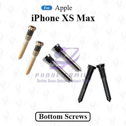 For Apple iPhone XS Max New Bottom Screw Pentalobe Dock Connector Screw Replacemnt Parts