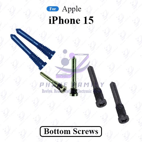 For Apple iPhone 15 New Bottom Screw Pentalobe Dock Connector Screw Replacemnt Parts